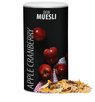 Müsli Apfel-Cranberry mit Werbung