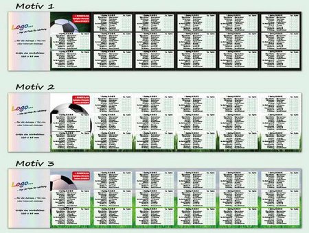 Fußball Planer Bundesliga mit Logo