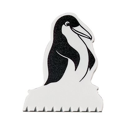 Eiskratzer "Pinguin" mit Werbung oder Logo