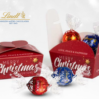 Lindt Lindor X-Mas Ballotin mit Werbedruck