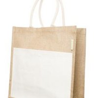 Jute Shopper Combi mit Werbung oder Logo