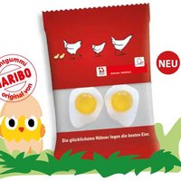 Haribo Schaumzucker Spiegelei im Werbetütchen