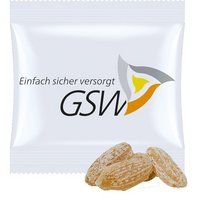 Ingwer Bonbons ca. 15g in Midi-Tüte mit Logo 