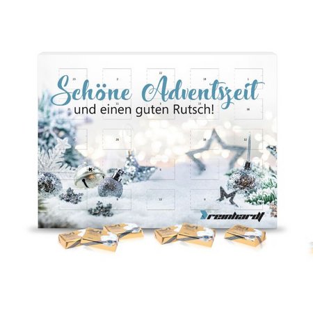 Jubiläums Wand-Adventskalender Lindt Select Edition Organic mit Weredruck