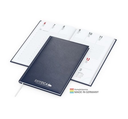 Wochentimer Prestige Bestseller Silberprägung mit Logo 