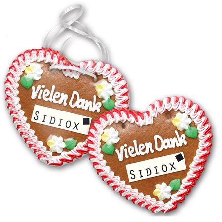 Lebkuchen mit Werbung