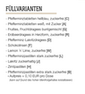 Füllvarianten