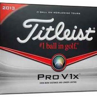 Pro V1X Golfball mit Werbung