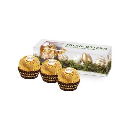 Ferrero Rocher in Geschenkpackung mit Werbedruck