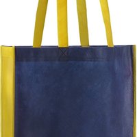 PP-Tasche mit Boden u. Seitenf ca. 38x42x10 cm mit Werbung oder Logo