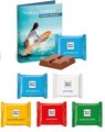 Werbe-Klappkarte Ritter SPORT Mini mit Logo