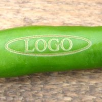 grüne Logo-Peperoni