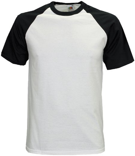 Baseball T-Shirt mit Werbung oder Logo