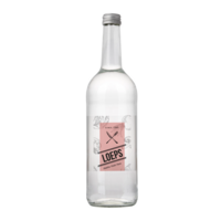Glaswasserflasche 750ml bedrucken als Werbegeschenk