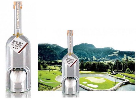 Golfballflasche "gerade"