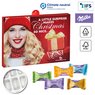 Nachhaltiger Premium Präsent Wand-Adventskalender individuell bedruckt mit ihrem Logo und gefüllt mit Milka Zarte Momente