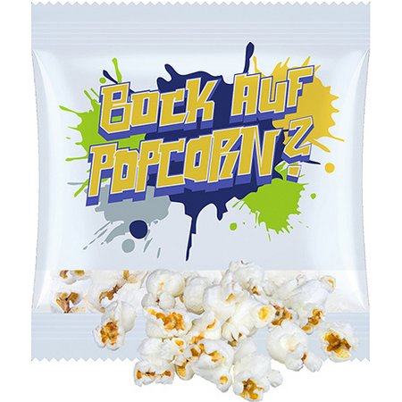 Popcorn 10g salzig mit eigenem Logo bedrucken