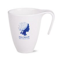 Porzellanbecher SWAN bedrucken lassen