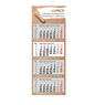 4 Block Wandkalender Post B4 in eigenem Design bedruckbar als Werbemittel