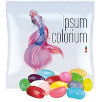 Jelly Beans sauer-Mix 10g mit Logo 