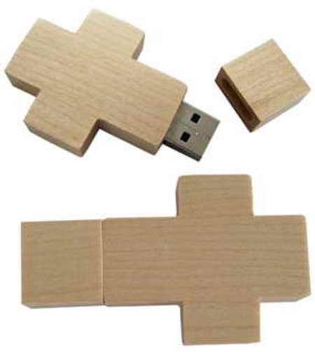 USB-Speicherstick Genua aus Holz