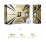 Bridgestone e12 Contact Golfball mit Logo oder Werbung bedruckt