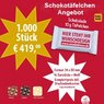 Schokotäfelchen 10g mit eigenem Logo Sonderpreis