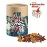 Glühweingewürz 45g in Biologisch abbaubare Eco Pappdose Midi mit Werbung