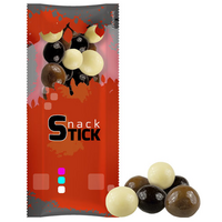 Knusperkugel-Mix im Snack-Stick mit Werbedruck