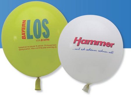 Luftballon 30cm Flexodruck