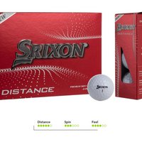 Srixon Distance Golfball mit Logo oder individueller Werbung bedruckt