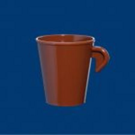 Espresso Tasse 0,1l SAN stapelbar, braun