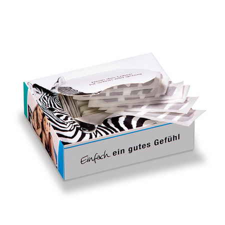 BigPack groß Pflaster mit eigenem Logo als Werbemittel