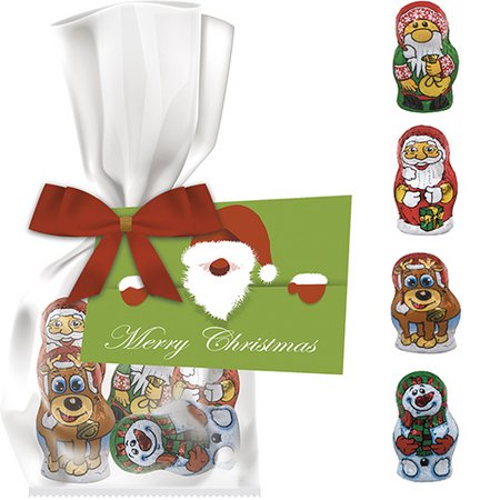 Schoko Weihnachts Mix mit Werbedruck