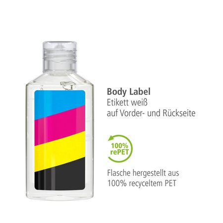 50ml Flasche Duschgel Ingwer-Limette Fullbody Print