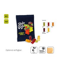 BIO Bärchen vegan Werbetüte, 10 g mit eigenem Design