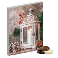 Mini Adventskalender Mandel-Schoko-Trio 120g mit eigenem Design