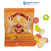 Fruchtgummi Vegane Exotic-Früchtchen ohne Gelatine mit Logo