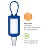 Lavendelspra mit Werbedruck Label