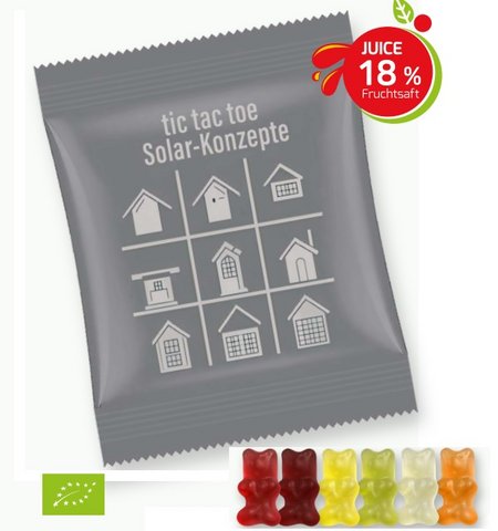 Bio Gummibärchen 15g im Werbetütchen
