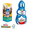 Kinder Schokolade Osterhase mit Werbedruck oder Firmenlogo