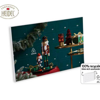 Tisch Adventskalender mit Werbung oder Logo