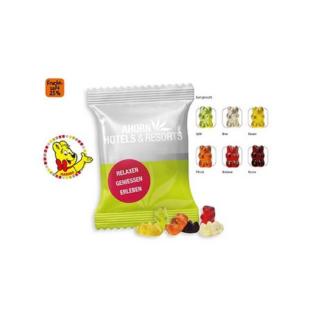 Haribo Mini Saft-Goldbären mit Werbedruck