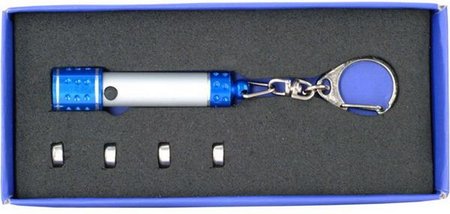 Schlüsselanhänger LED Lampe Blau