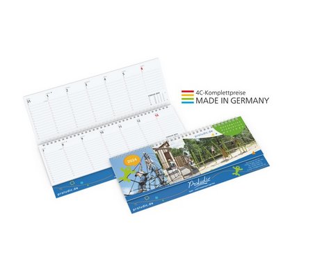 Tischkalender Signal Bestseller mit Werbung oder Logo