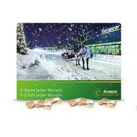 Wand-Adventskalender mit individuellem Rundumdruck