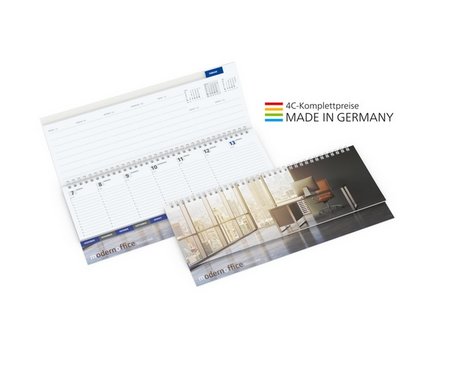 Master Tischkalender mit Werbung oder Logo