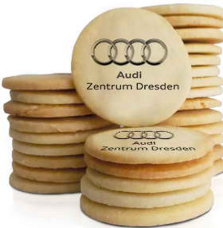 Butterkeks mit individuellem Logo