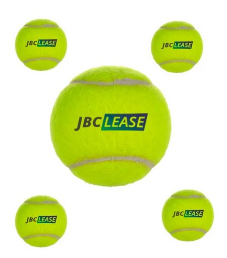 Tennisball mit individuellem Logo bedruckt