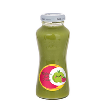 grüner Smoothie mit Logo